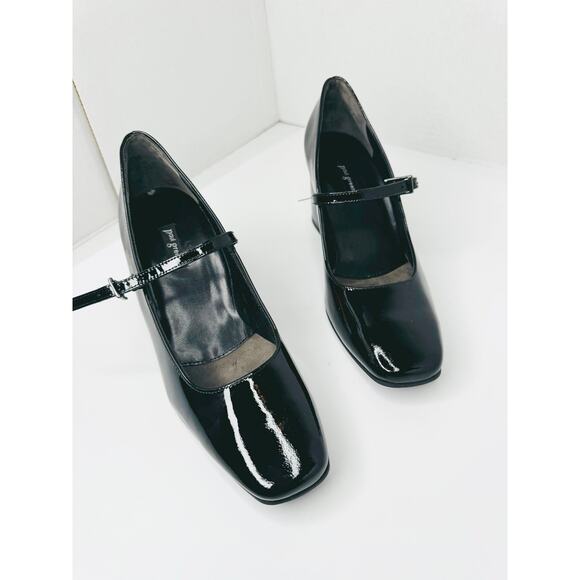 Paul Green Black patent leather Zoe Mary Jane Pump UK 4.5 / US 7 - Picture 6 of 11